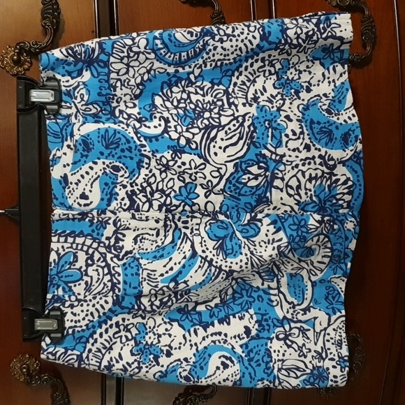Lilly Pulitzer Marigold Skort sz 0 - Picture 3 of 5